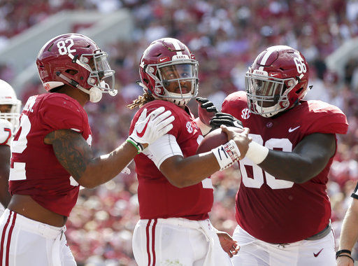 Jalen Hurts in 2017
